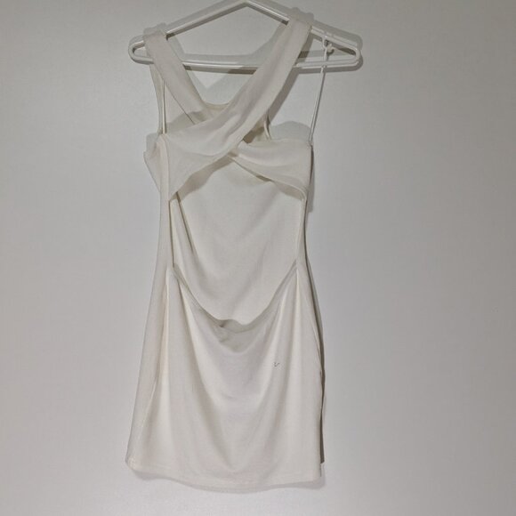 BNWT Lioness The Clare Mini Dress White Size Medium Size 10 - Picture 7 of 9
